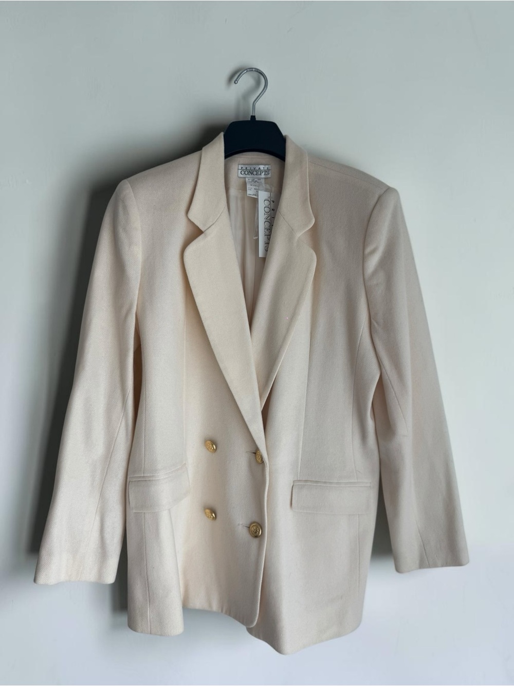 NWT 90’s Vintage Wool Blazer by Private Concepts